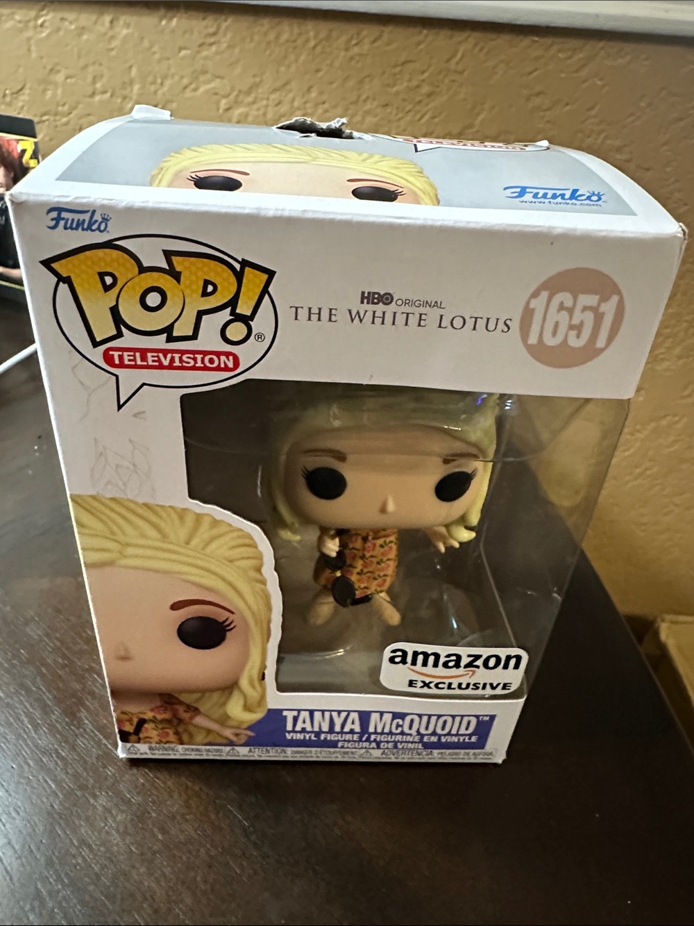 Funko Blonde Tanya McQuoid in Floral Dress Pop! Vinyl